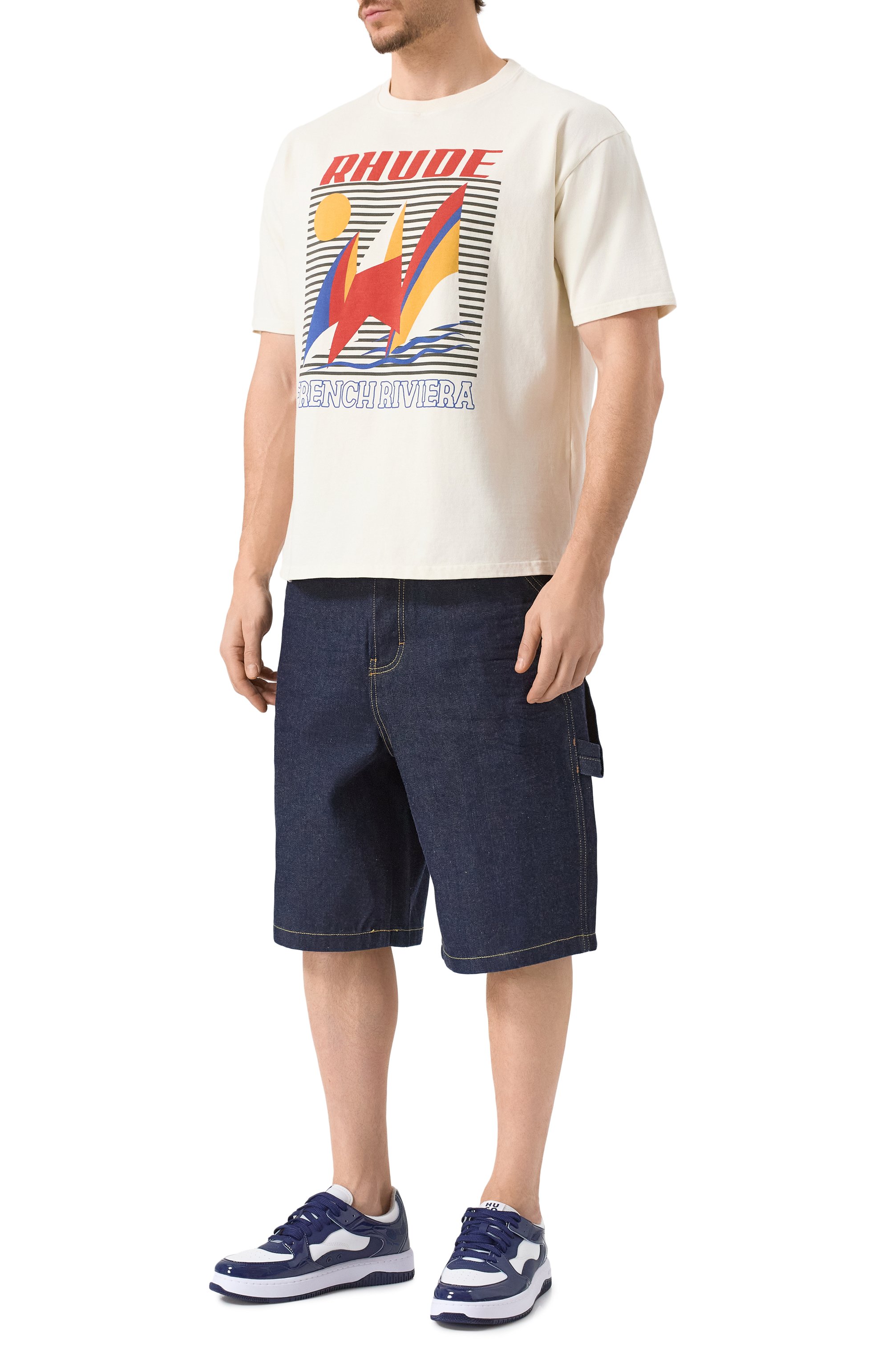 Кеды kilian из экокожи HUGO, арт. 50535857, фото 2