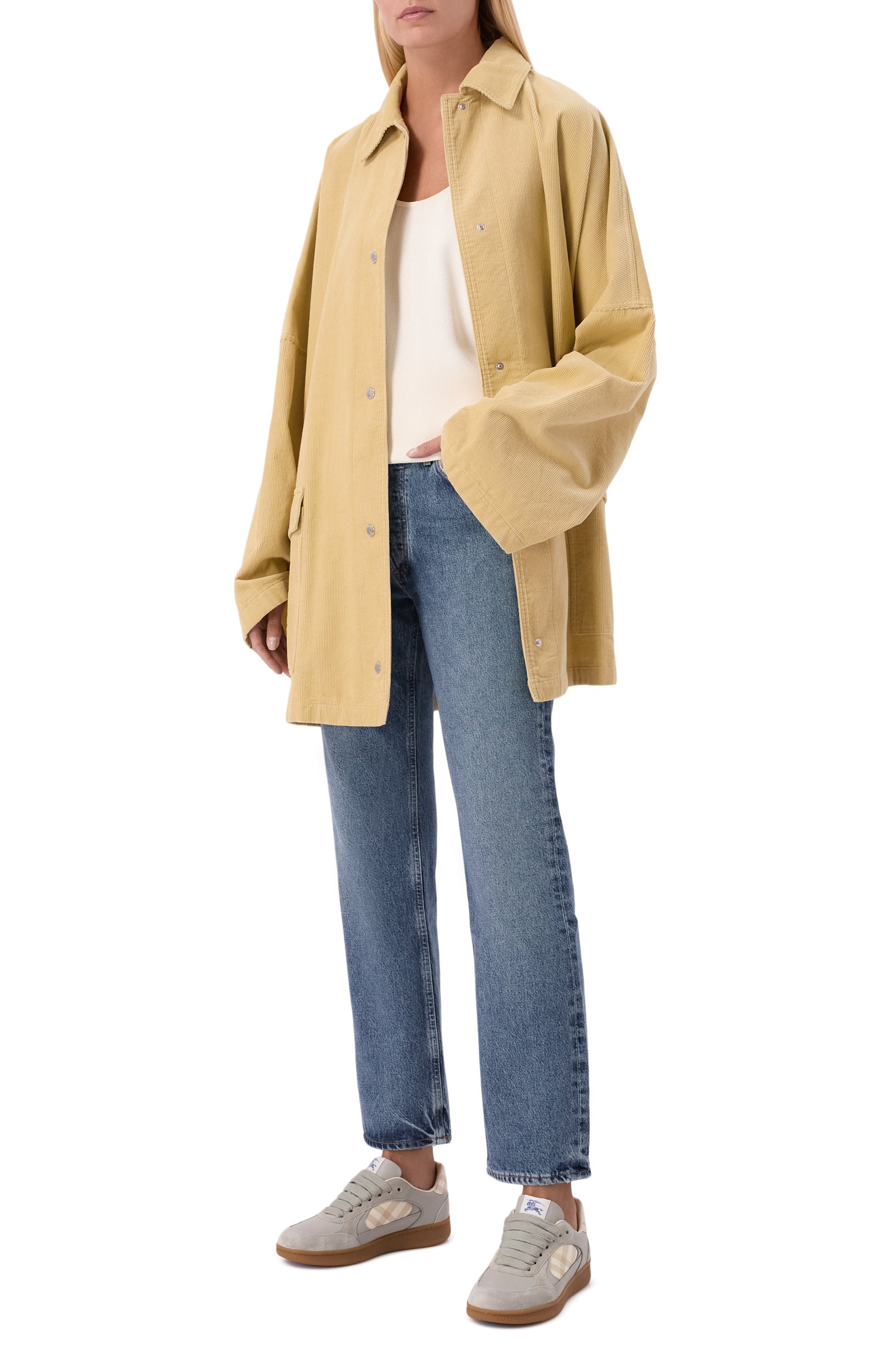Комбинированные кеды terrace BURBERRY, арт. 8127742, фото 3