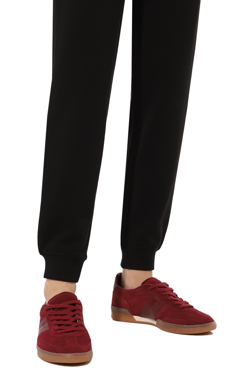 Замшевые кеды BOSS, арт. 50517246, фото 3