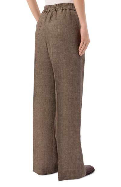 Льняные брюки BRUNELLO CUCINELLI, арт. MQ194P9002, фото 4