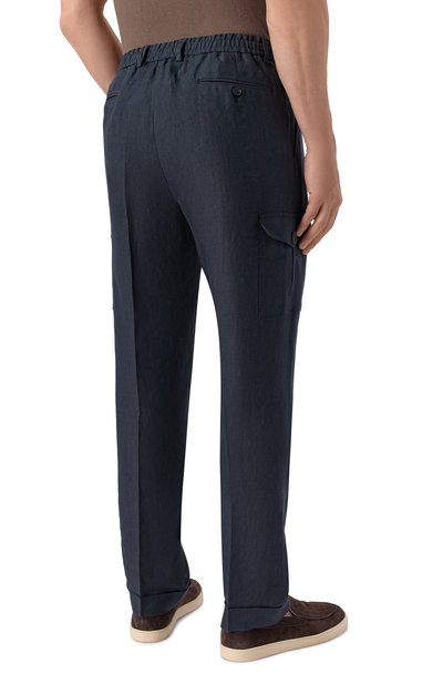 Льняные брюки-карго GRAN SASSO, арт. 76111/57817, фото 4