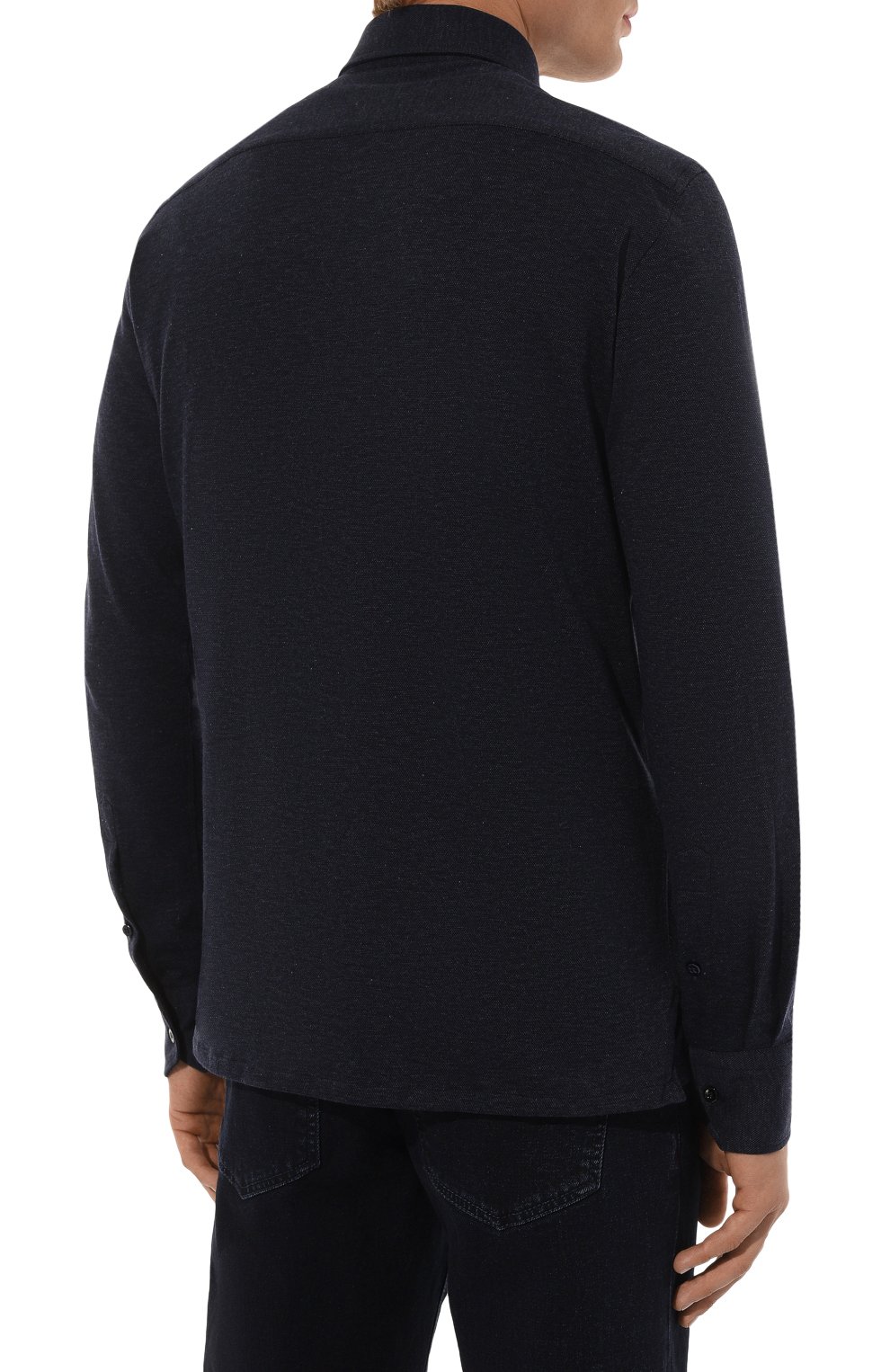 Рубашка из хлопка и кашемира STEFANO RICCI, арт. CJ007510/TE2603, фото 4