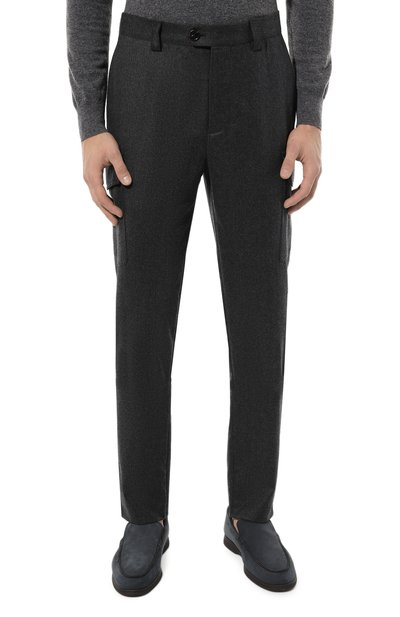 Шерстяные брюки-карго BRUNELLO CUCINELLI, арт. ME226B2160, фото 3