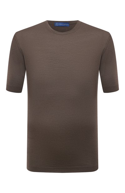 Мужской джемпер из шерсти и шелка ANDREA CAMPAGNA, арт. TS0MC/LSC18R