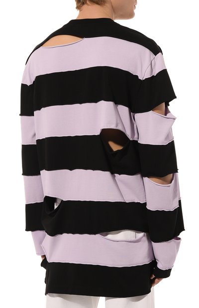 Хлопковый лонгслив OFF-WHITE, арт. 0MAB096W24JER001, фото 4