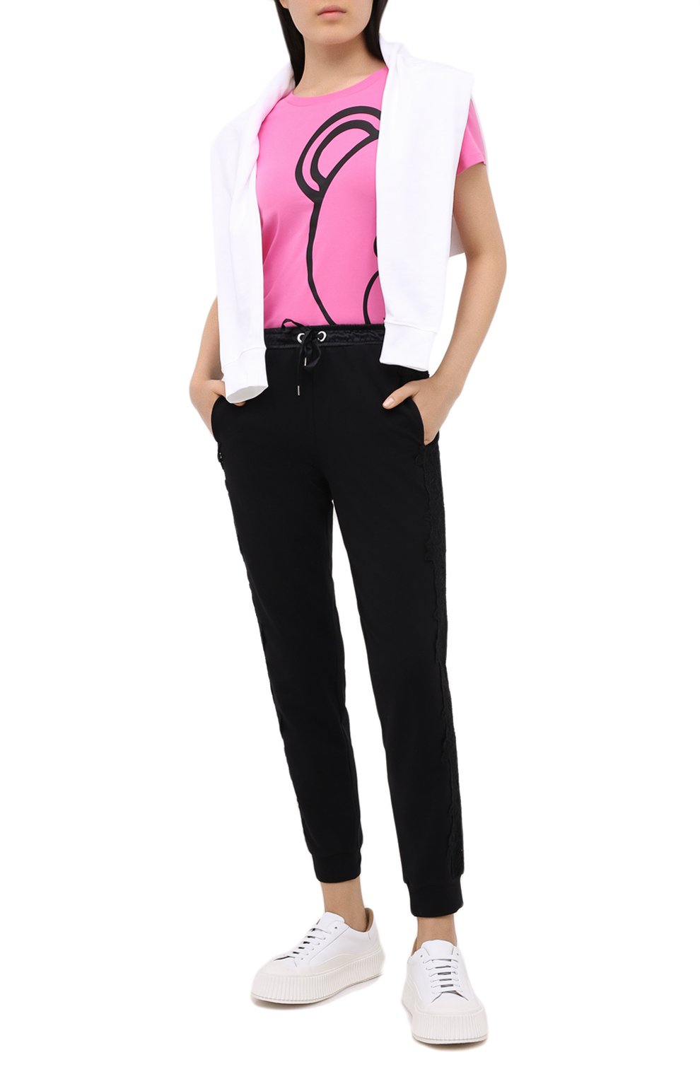 Хлопковые джоггеры ERMANNO ERMANNO SCERVINO, арт. 47T PL24 FEL, фото 2