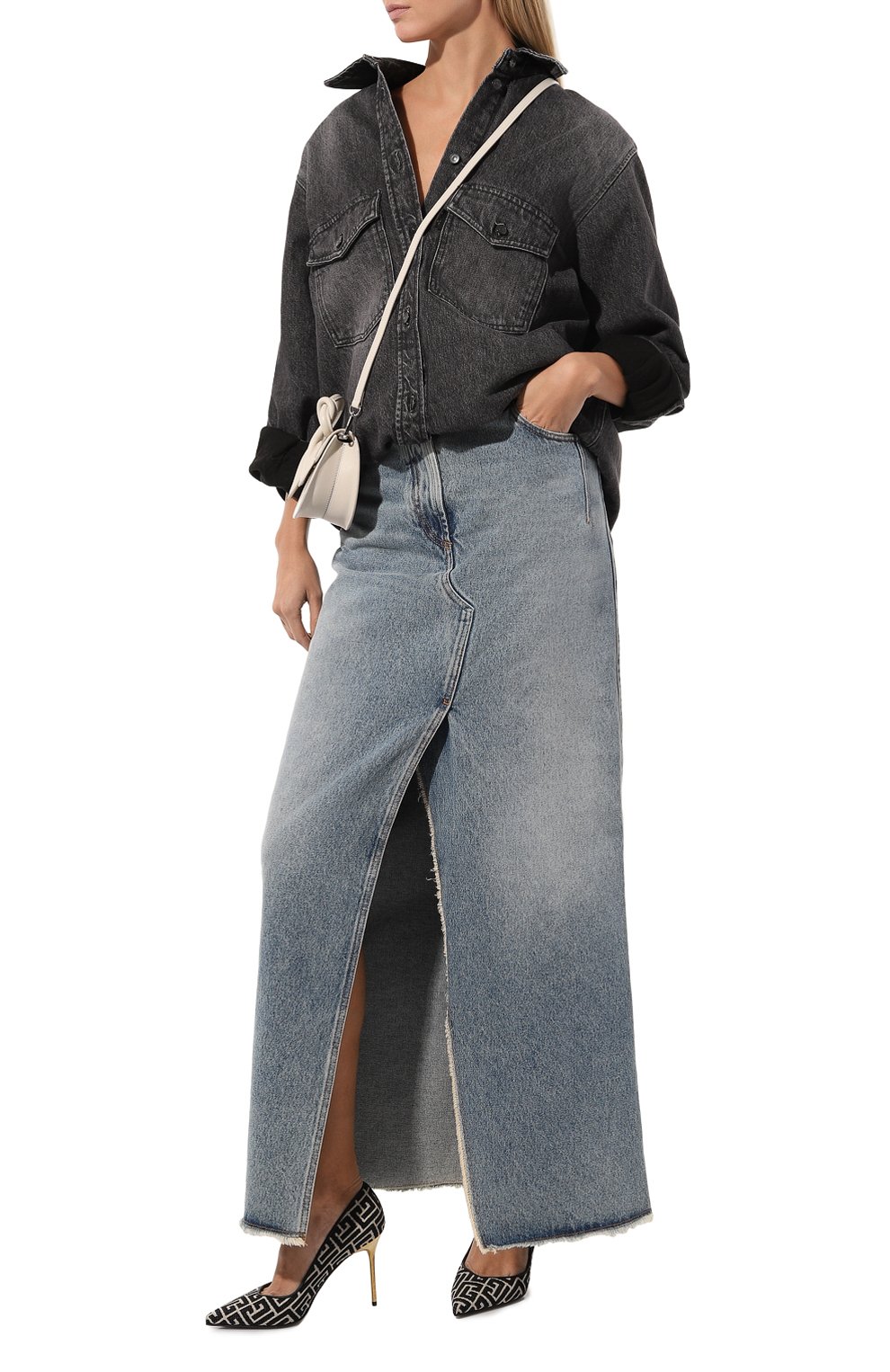 Текстильные туфли ruby BALMAIN, арт. AN1UA517TJMA, фото 2