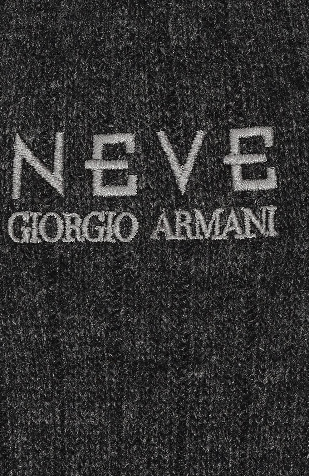 Носки из шерсти и кашемира GIORGIO ARMANI темно-серого цвета по цене 47450 руб., арт. 320005/3F944, фото 2 Носки из шерсти и кашемира GIORGIO ARMANI, арт. 320005/3F944, фото 2