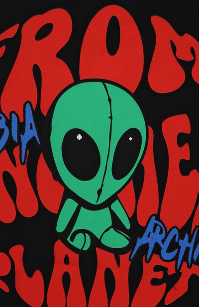 Хлопковая футболка PHOBIA ARCHIVE, арт. PHK00758, фото 3