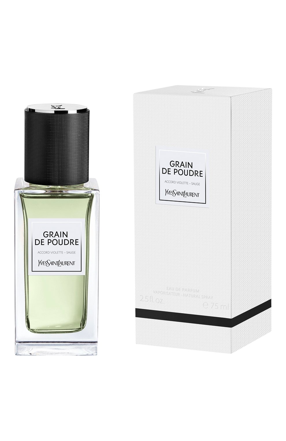 Парфюмерная вода vestiaire grain de poudre (75ml) YSL бесцветного цвета по цене 16150 руб., арт. 3614272635791, фото 2 Парфюмерная вода vestiaire grain de poudre (75ml) YSL, арт. 3614272635791, фото 2
