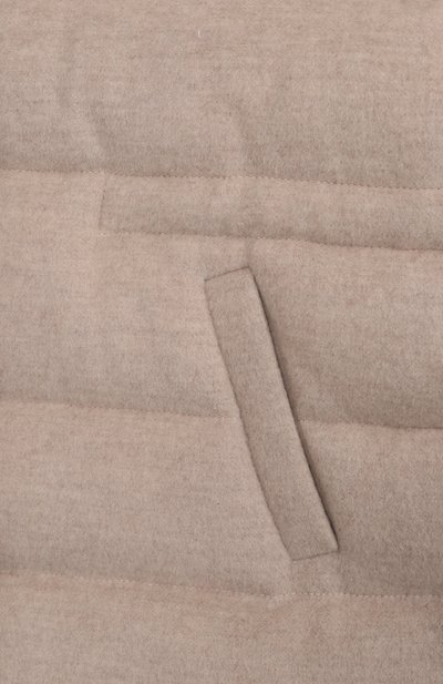 Пуховик из шерсти и кашемира MANZONI24 светло-бежевого цвета по цене 120500 руб., арт. 25MB1568-S0FT0CFE, фото 3 Пуховик из шерсти и кашемира MANZONI24, арт. 25MB1568-S0FT0CFE, фото 3