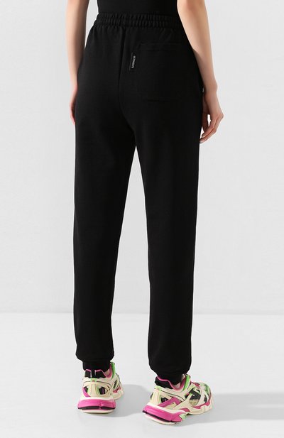 Хлопковые джоггеры VETEMENTS, арт. SS20PA321 1624/W/BLACK, фото 4
