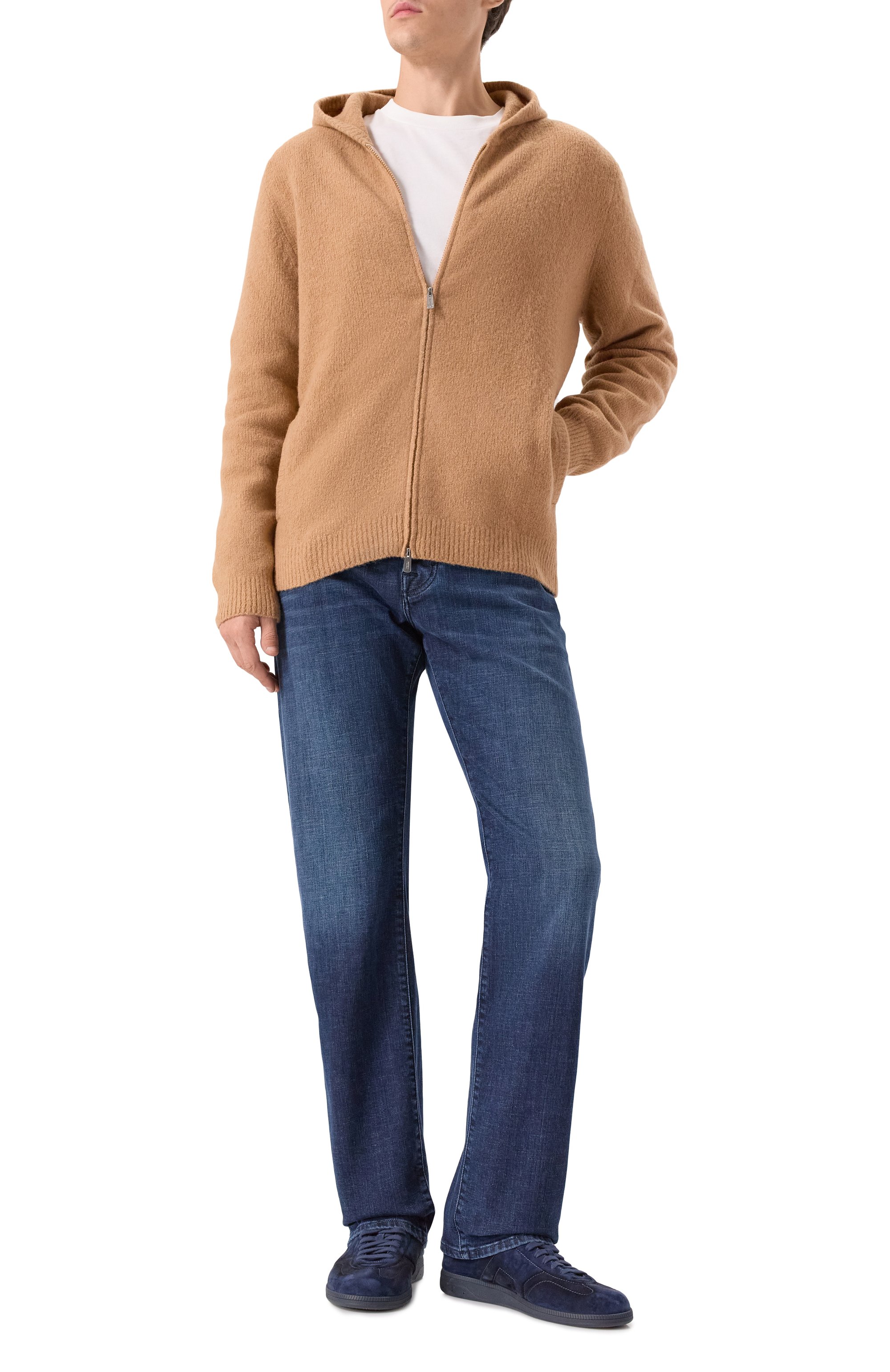 Кардиган из шерсти и кашемира FEDELI, арт. MU006434, фото 2