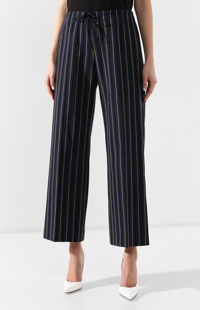 Хлопковые брюки DRIES VAN NOTEN разноцветного цвета по цене 29700 руб., арт. 191-30965-7046, фото 3 Хлопковые брюки DRIES VAN NOTEN, арт. 191-30965-7046, фото 3