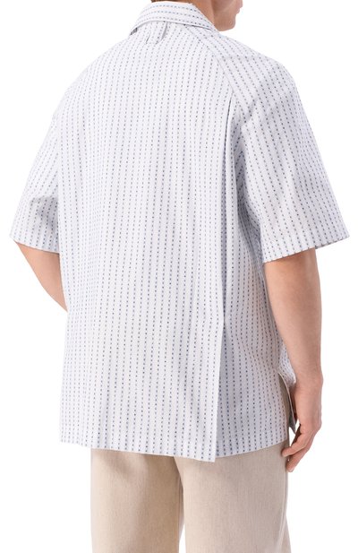 Хлопковая рубашка JACQUEMUS, арт. 26ESHM00573/AW00778, фото 4