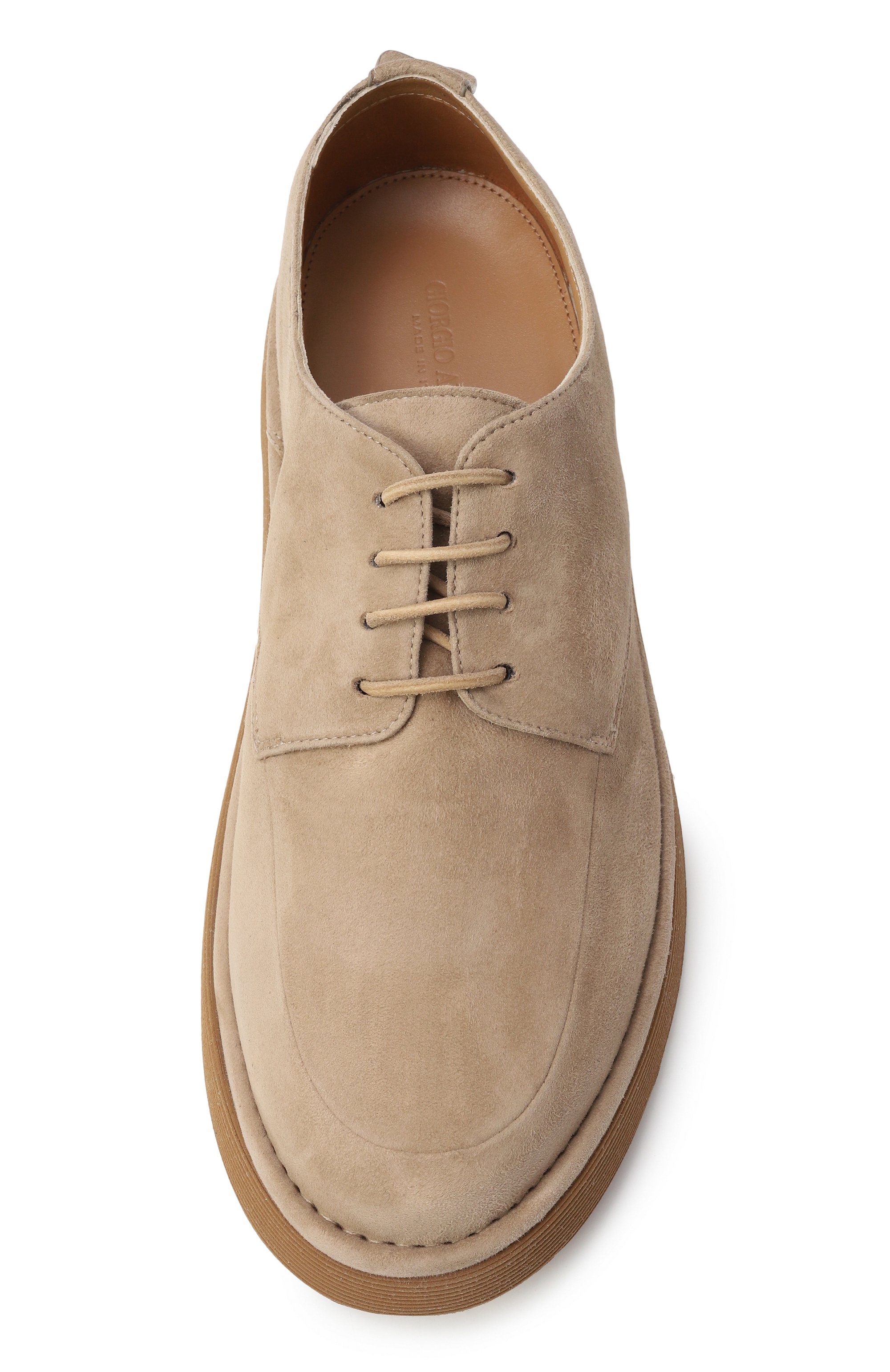 Замшевые дерби GIORGIO ARMANI, арт. X2C726/XF686, фото 6