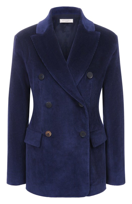 Вельветовый жакет Antonelli Firenze M3104P/680B Синий M3104P/680B