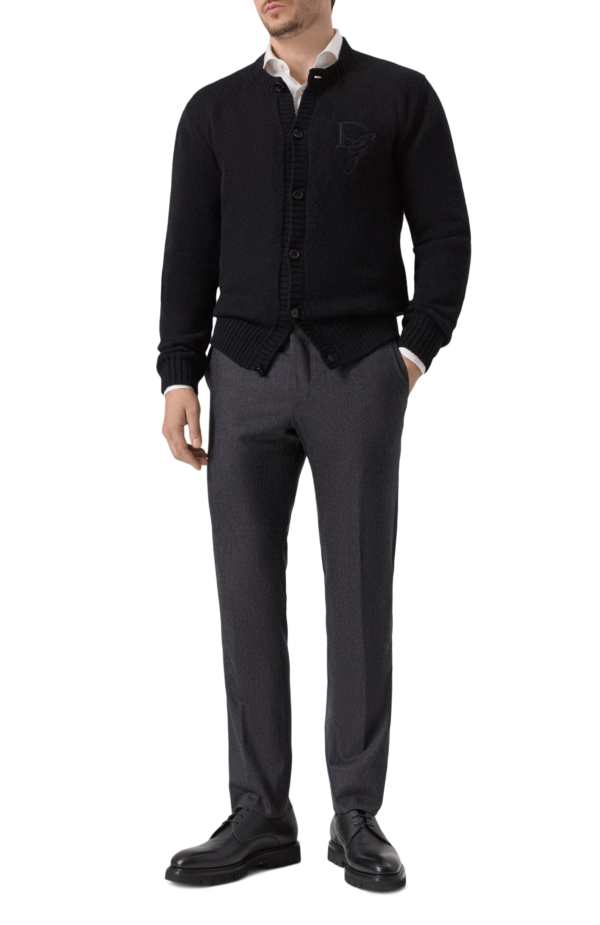 Брюки из шерсти и кашемира CORNELIANI, арт. 264530-2618535, фото 2