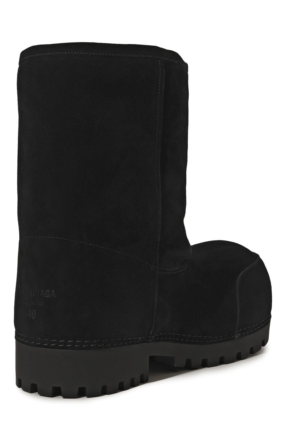 Замшевые сапоги alaska BALENCIAGA, арт. 802174/WBFC1, фото 5
