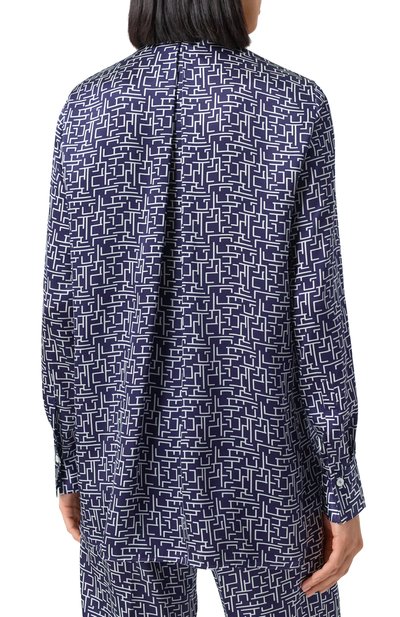 Шелковая блузка KITON, арт. D55407K0926E07, фото 4