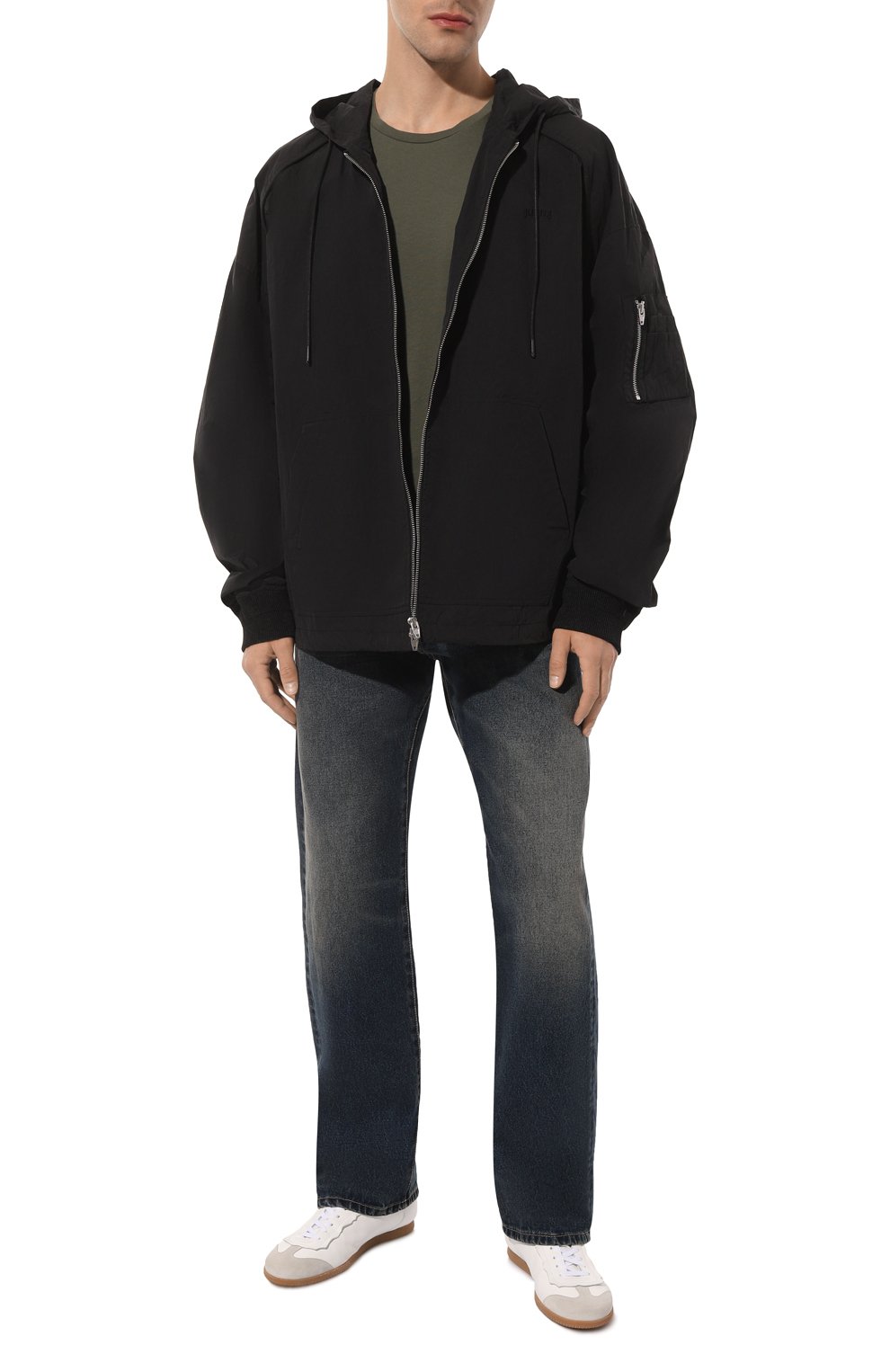 Хлопковая футболка EMPORIO ARMANI, арт. 211818/4R483, фото 2