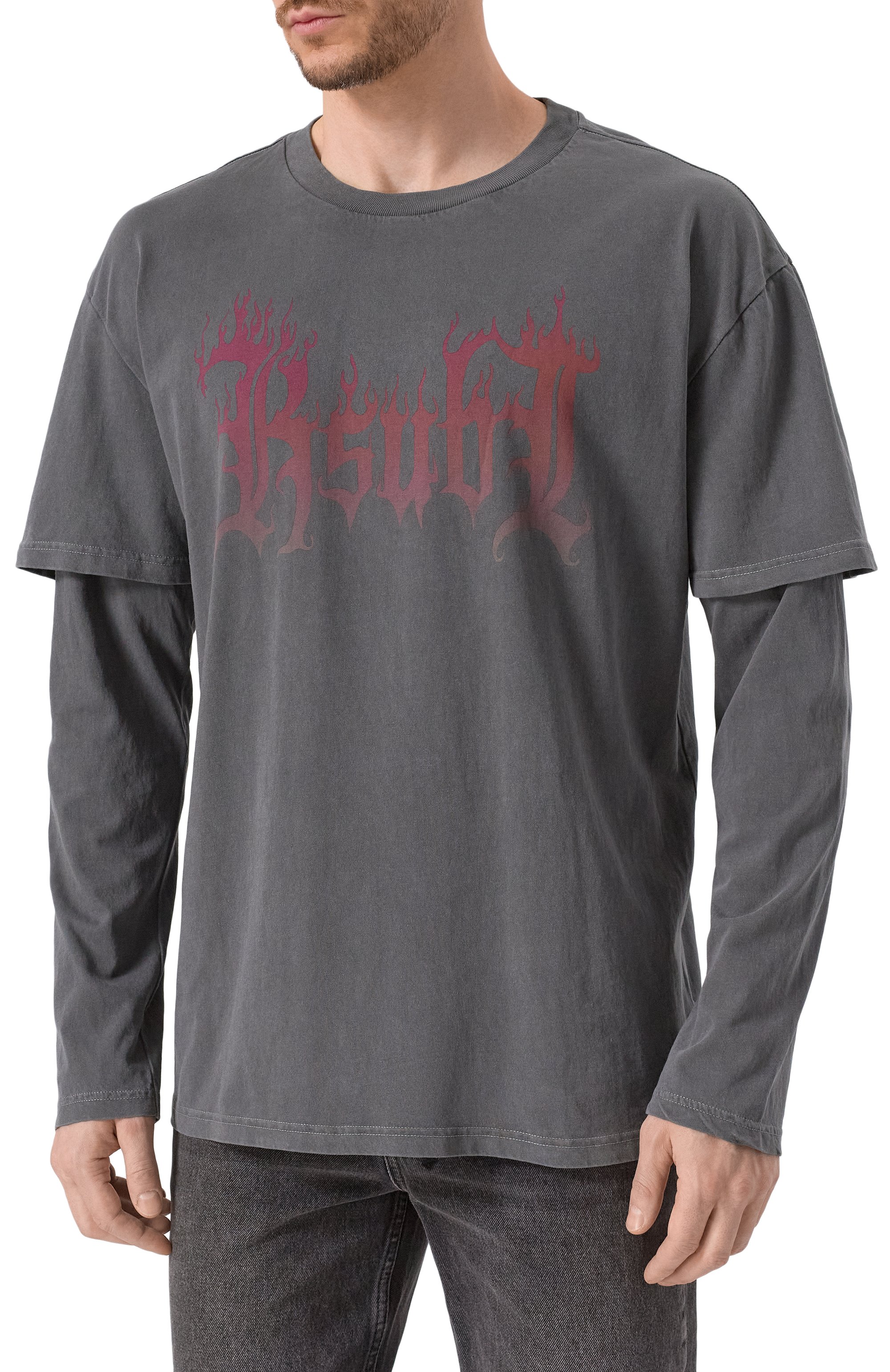 Хлопковый лонгслив KSUBI, арт. MPS25TE025, фото 3