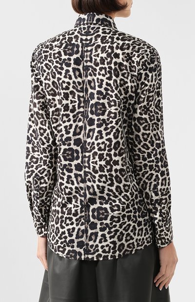 Хлопковая рубашка DRIES VAN NOTEN, арт. 201-30758-9006, фото 4