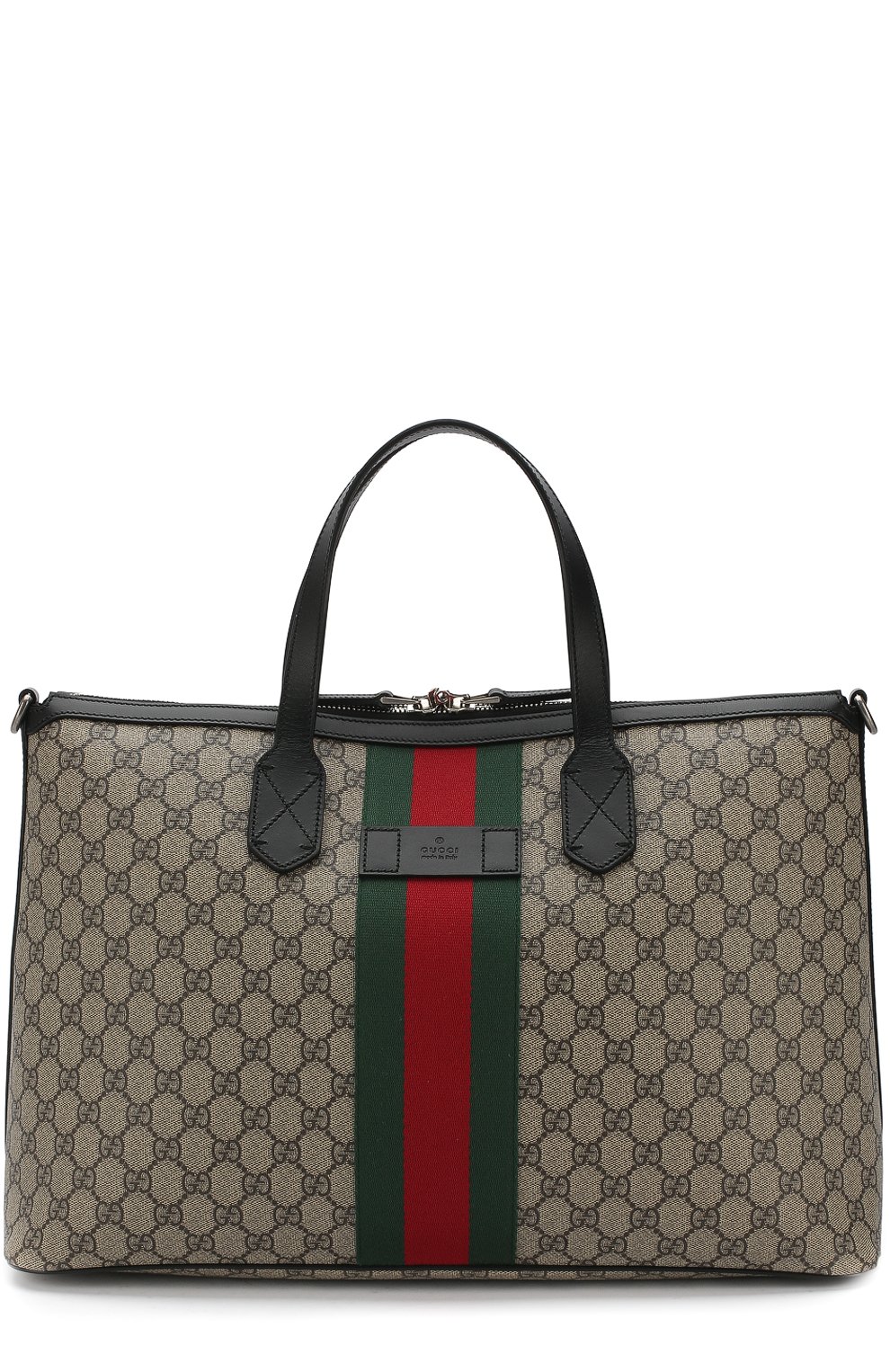Сумка gg supreme web с плечевым ремнем GUCCI, арт. 359261/KHNGN, фото 1