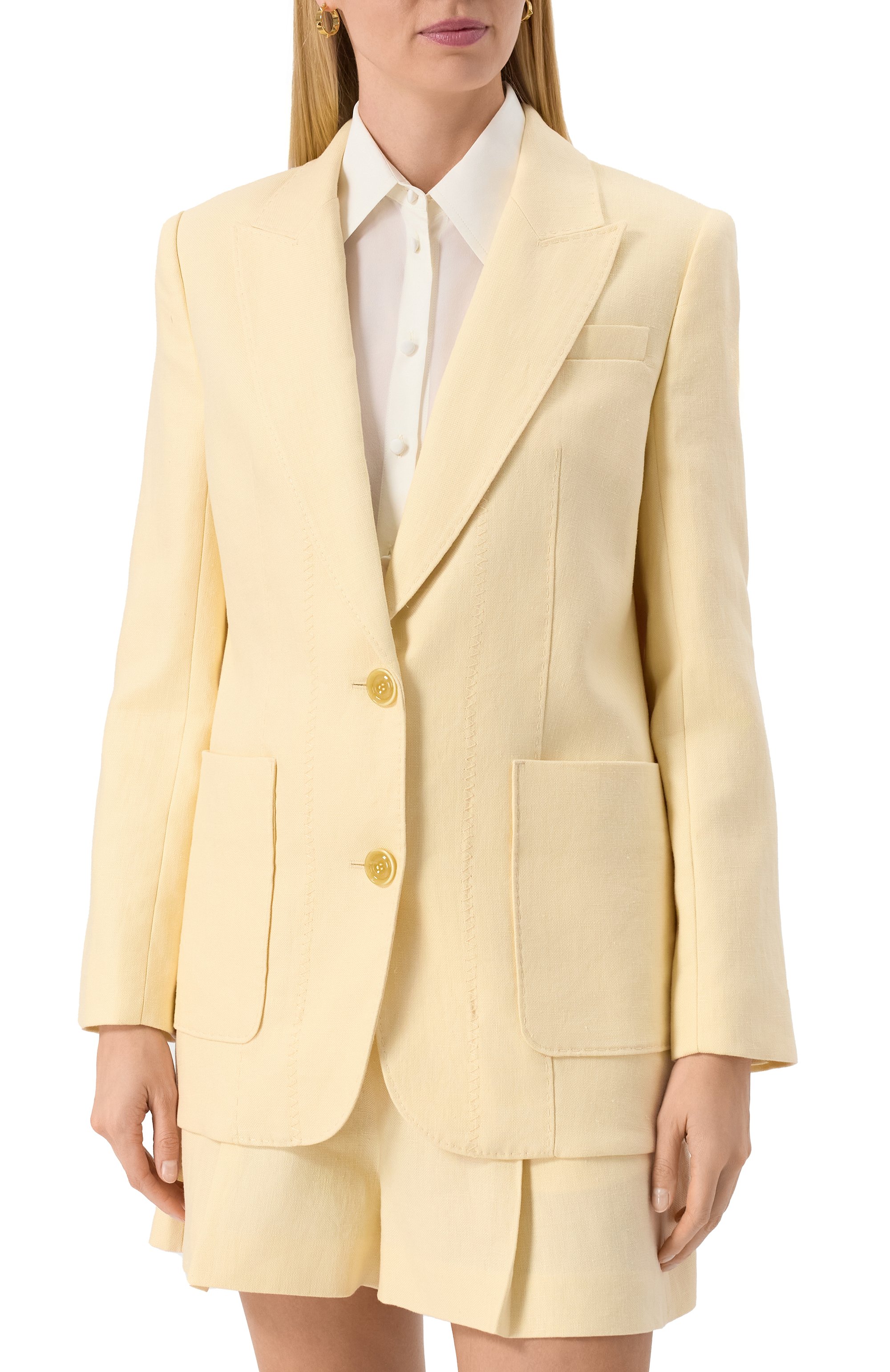 Льняной жакет ZIMMERMANN, арт. 2989JS251, фото 3