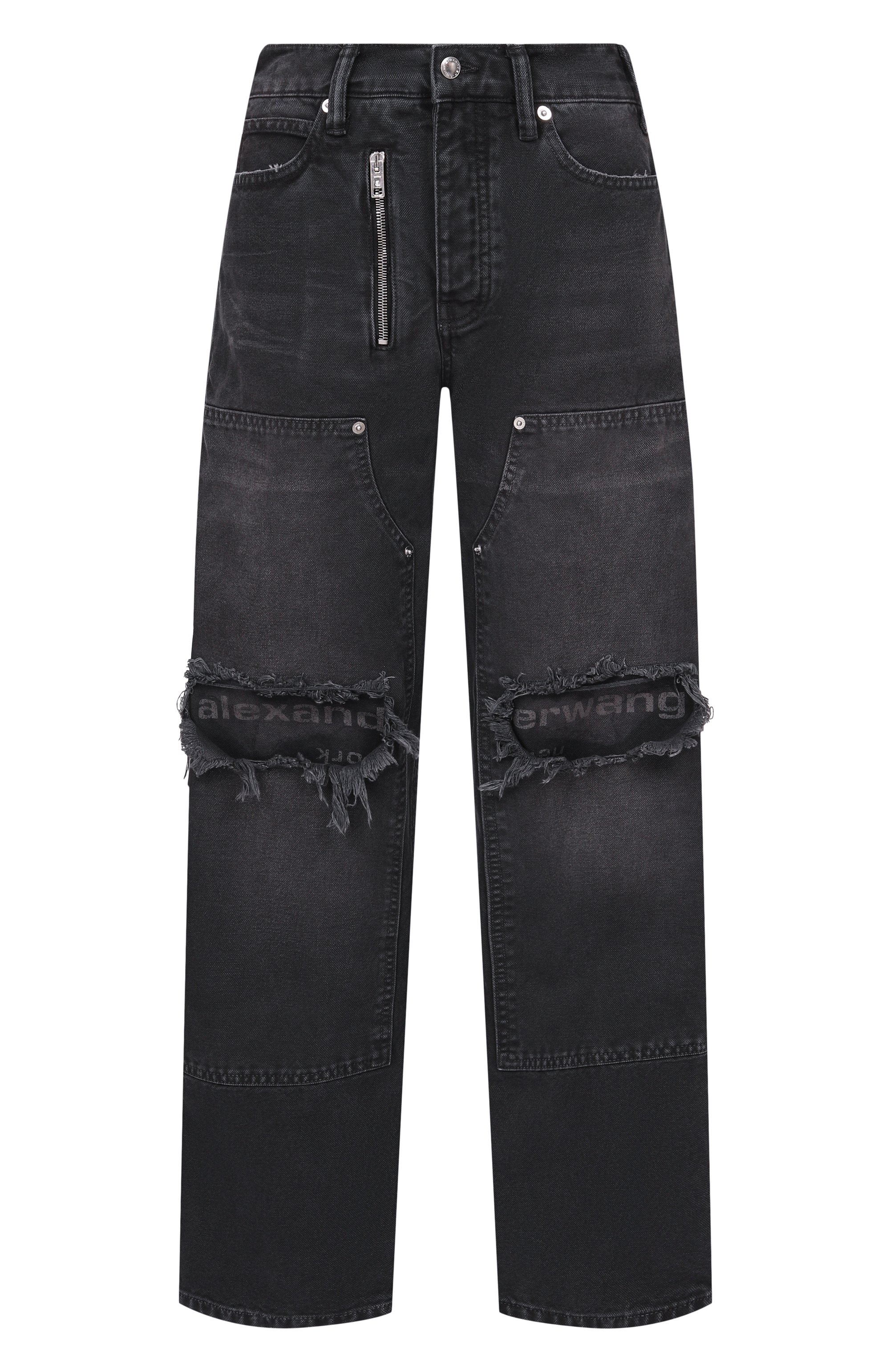 Хлопковые брюки ALEXANDER WANG, арт. 4DC2264991, фото 1