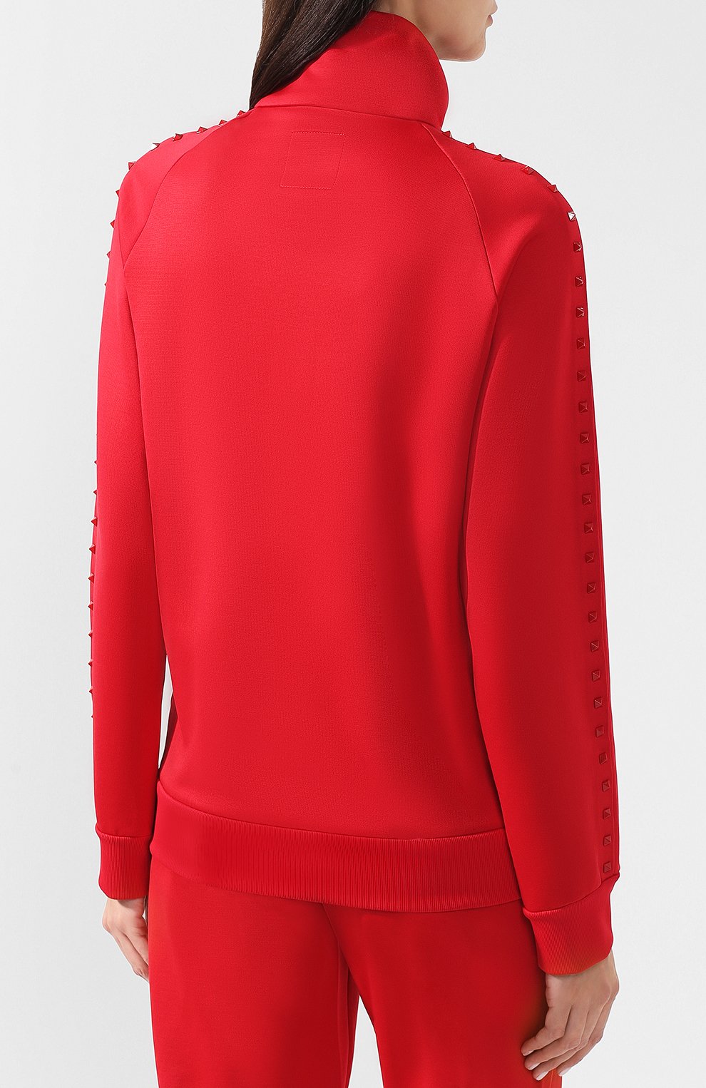 Кардиган на молнии с воротником-стойкой VALENTINO, арт. QB3MF05Q48V, фото 4