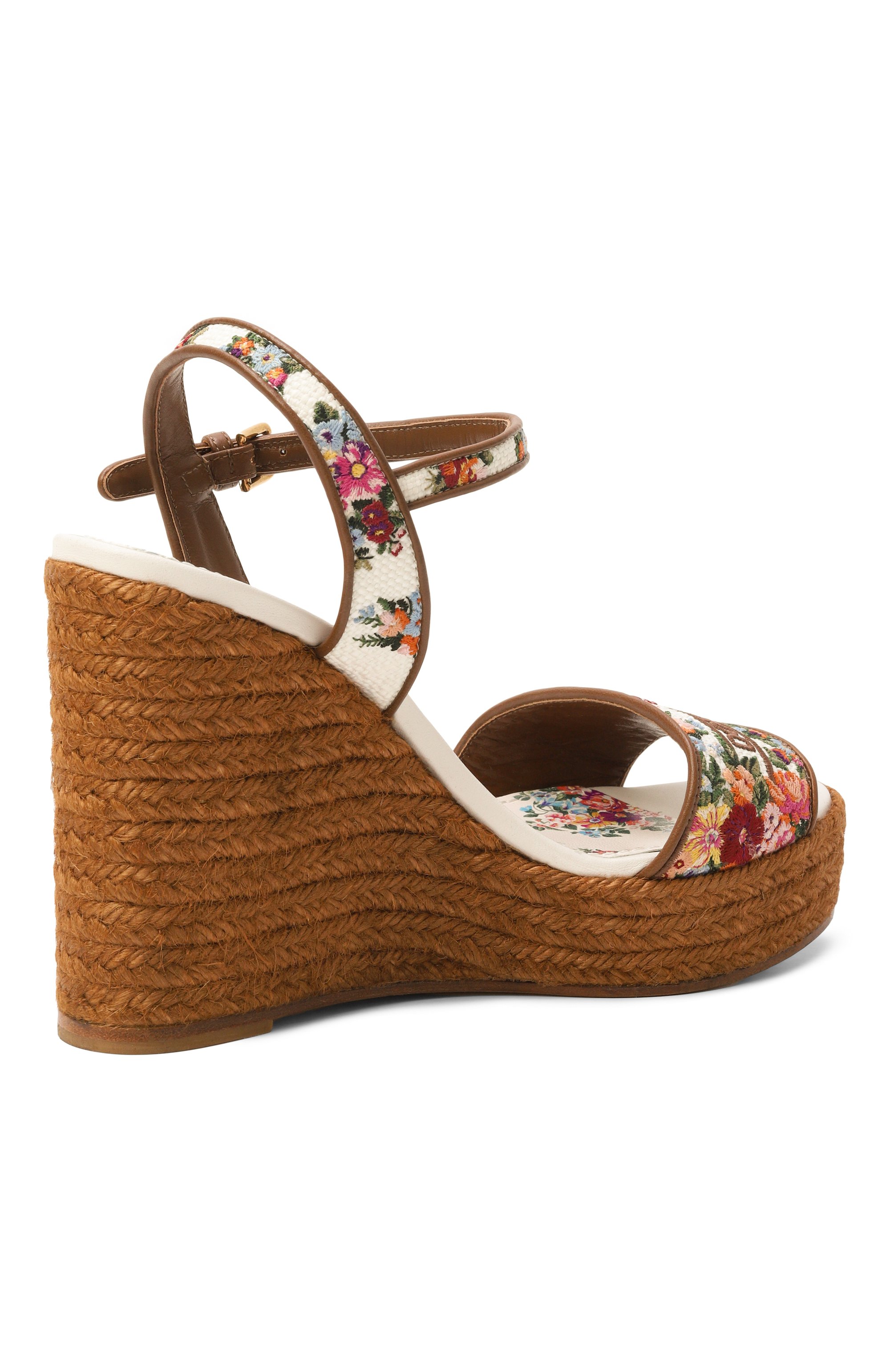 Текстильные босоножки lolita DOLCE & GABBANA, арт. CZ0318/A6483, фото 5