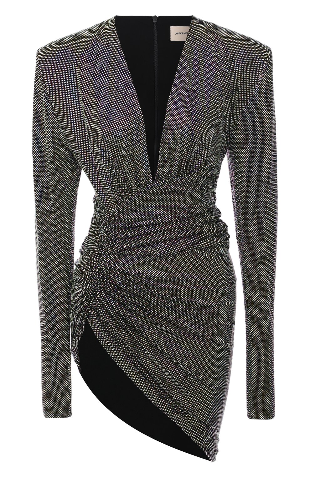 Платье из вискозы с отделкой стразами ALEXANDRE VAUTHIER, арт. 214DR1557B 1029I-214, фото 1