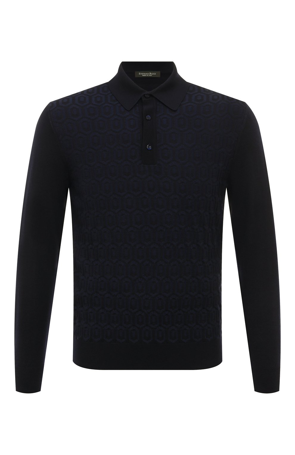 Поло из шерсти и шелка STEFANO RICCI, арт. KE06004AP1/E23405/ALG, фото 1