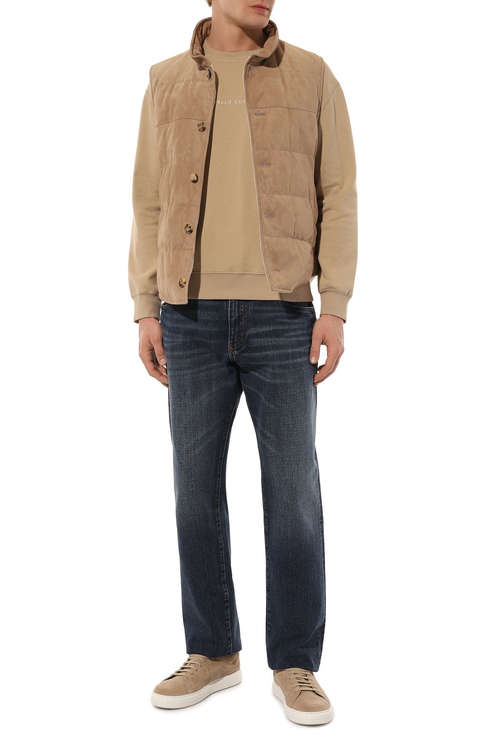 Хлопковый свитшот BRUNELLO CUCINELLI, арт. M0T353434, фото 2