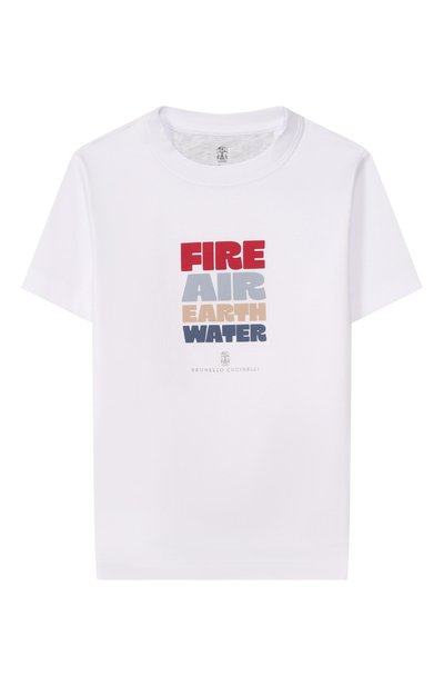 Хлопковая футболка BRUNELLO CUCINELLI, арт. B0B13T179C