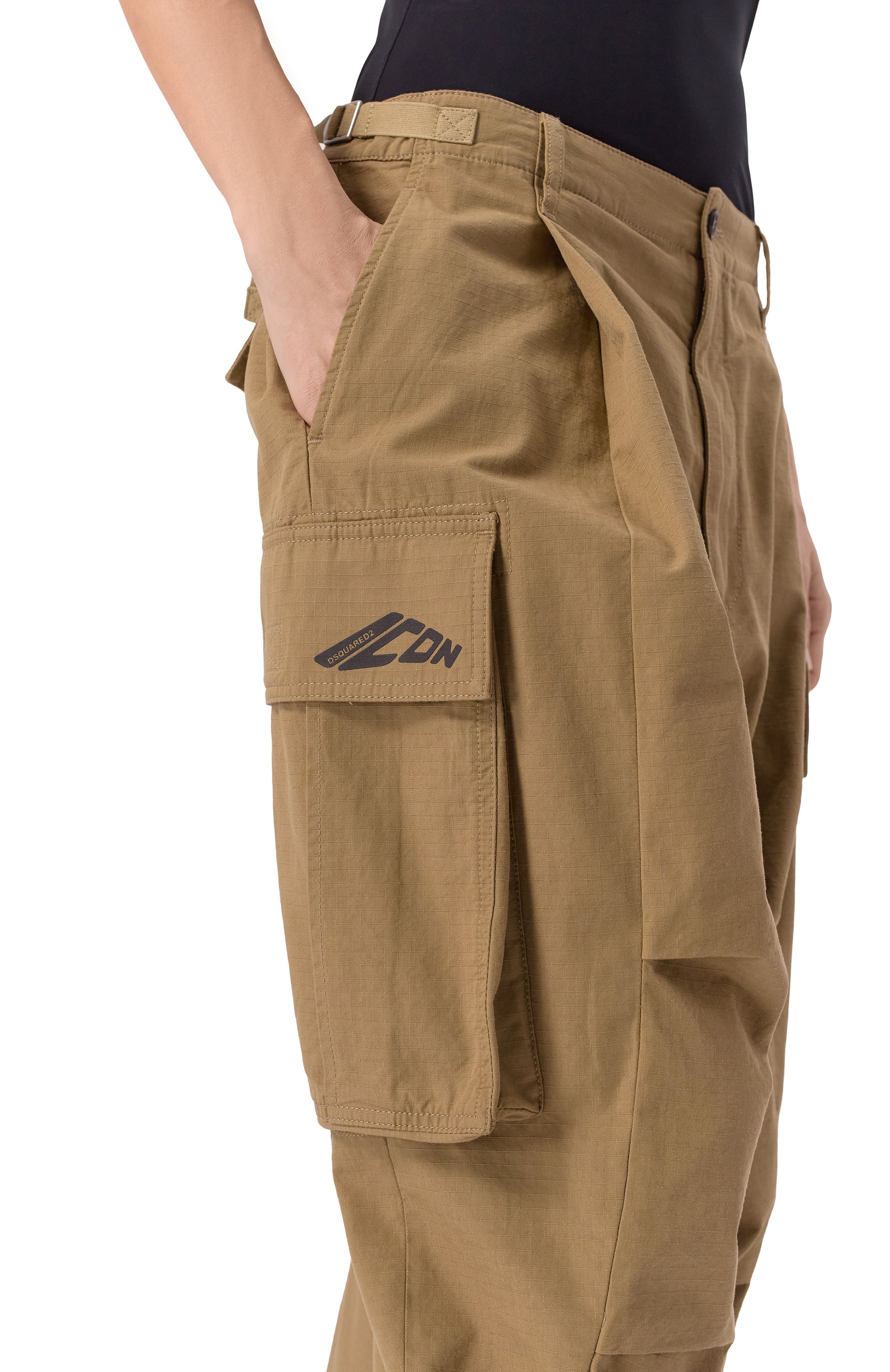 Хлопковые брюки-карго DSQUARED2, арт. S80KA0047/D35224, фото 5