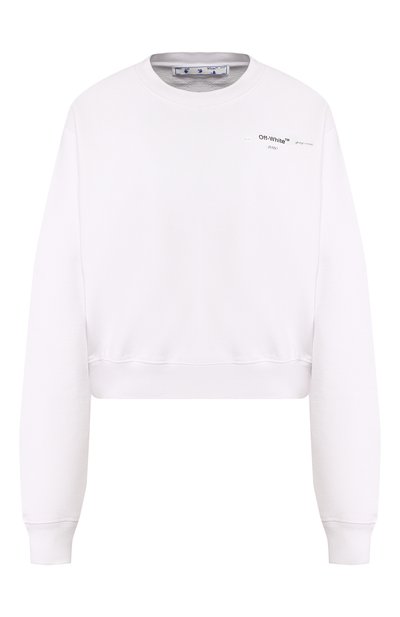 Женский хлопковый свитшот OFF-WHITE, арт. 0WBA026S20FLE0050184