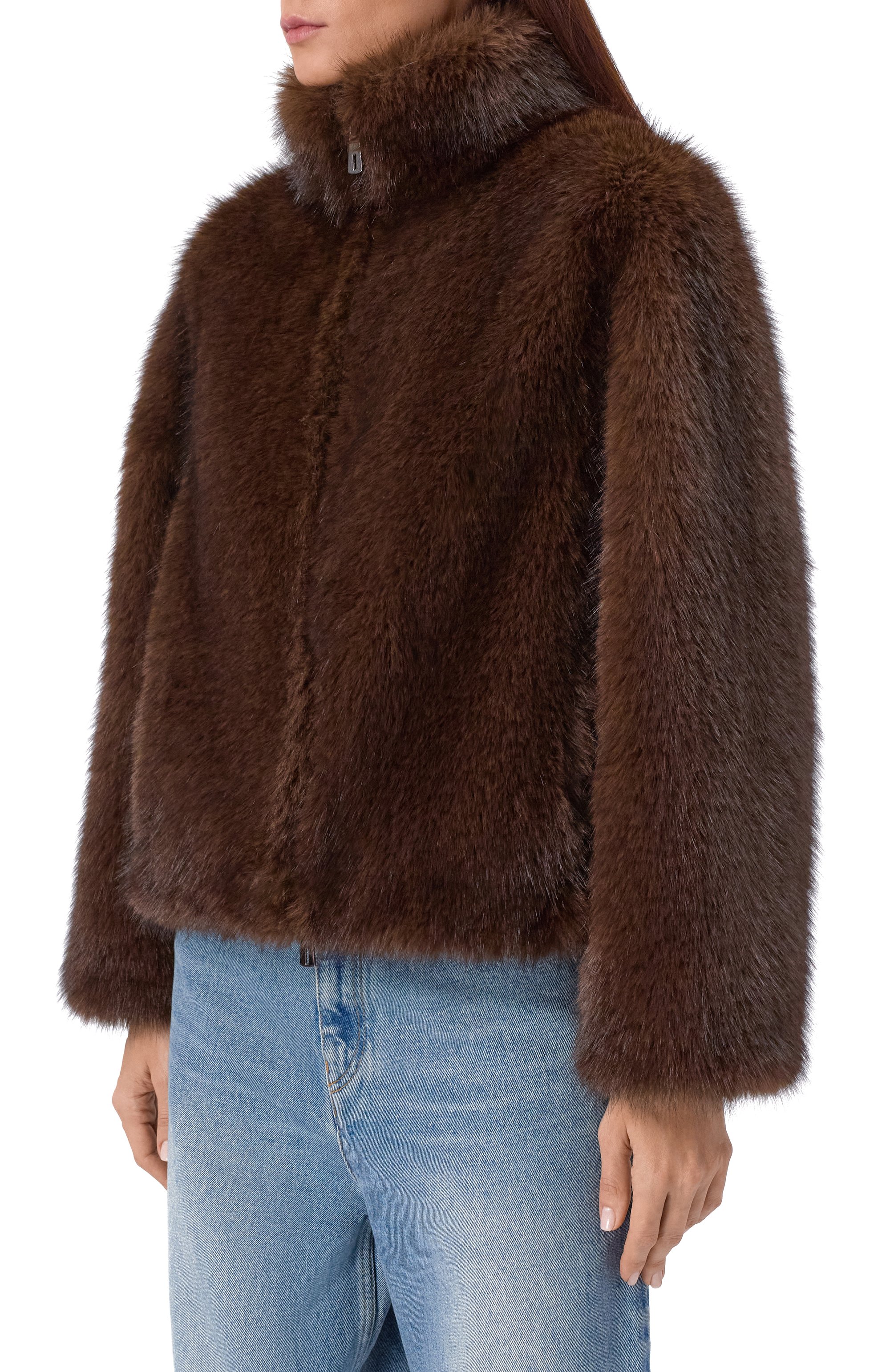 Шуба из экомеха FLASHIN, арт. FF26FB, фото 3