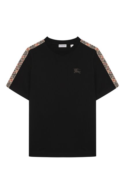 Хлопковая футболка BURBERRY, арт. 8108033