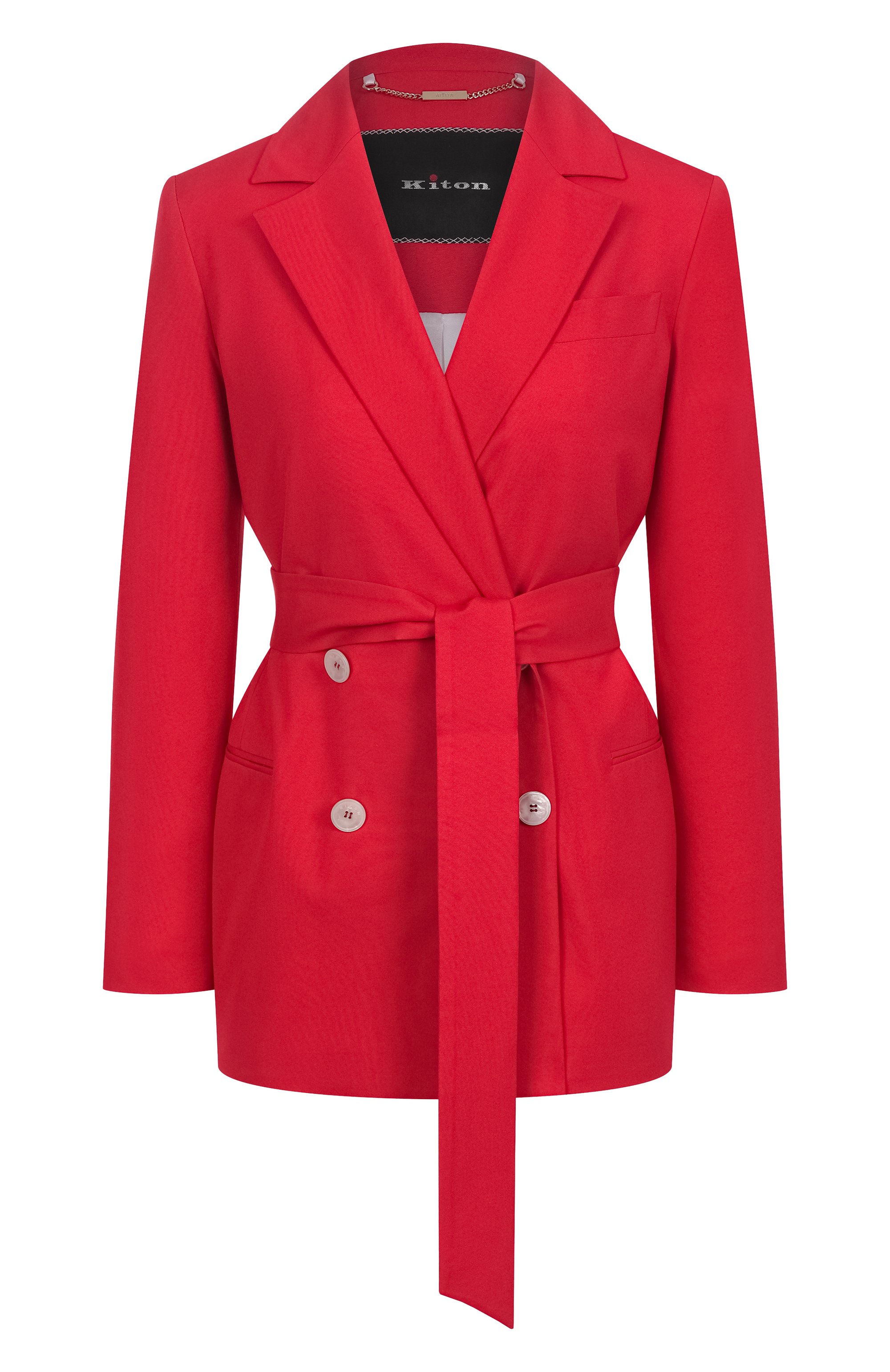 Шелковый жакет KITON, арт. D57513K0917E04, фото 1