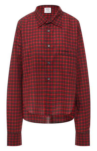 Женская хлопковая рубашка VETEMENTS, арт. WSS196053