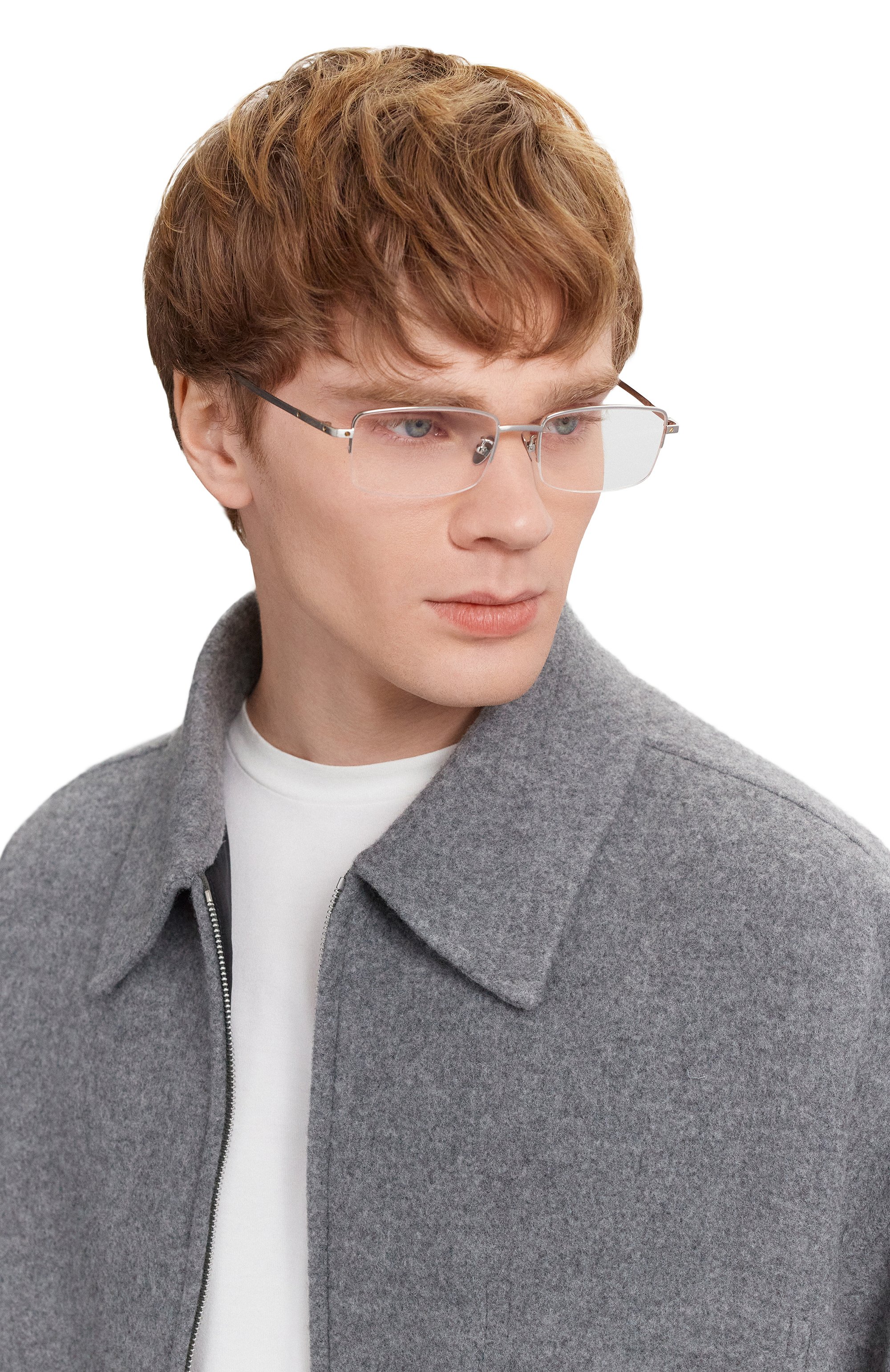 Оправа CARTIER серебряного цвета по цене 161000 руб., арт. CT05740A 002, фото 2 Оправа CARTIER, арт. CT05740A 002, фото 2