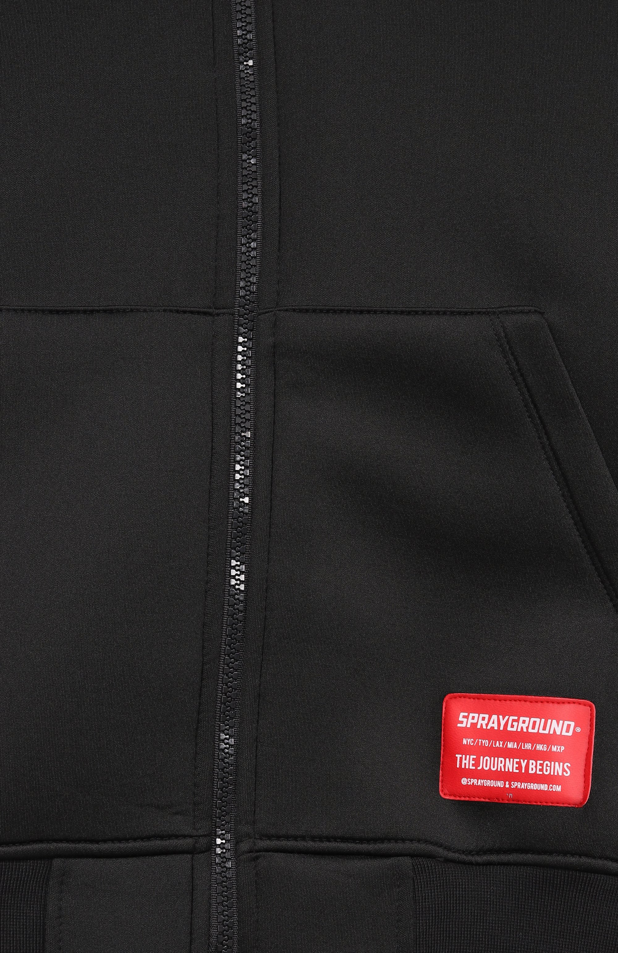 Толстовка SPRAYGROUND черного цвета по цене 18150 руб., арт. SPY954, фото 3 Толстовка SPRAYGROUND, арт. SPY954, фото 3