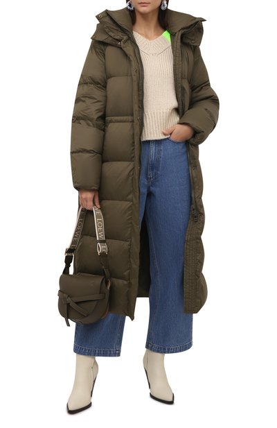 Пуховик HOLZWEILER хаки цвета по цене 71850 руб., арт. 12769/SK0GSH0RN D0WN JACKET, фото 2 Пуховик HOLZWEILER, арт. 12769/SK0GSH0RN D0WN JACKET, фото 2