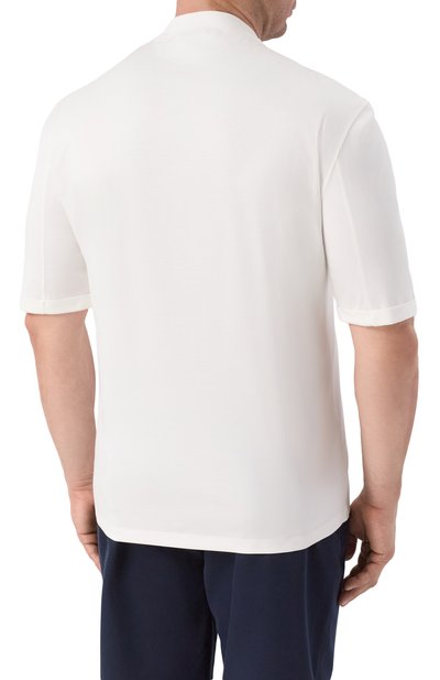 Хлопковая футболка BRUNELLO CUCINELLI, арт. M0B131396W, фото 4