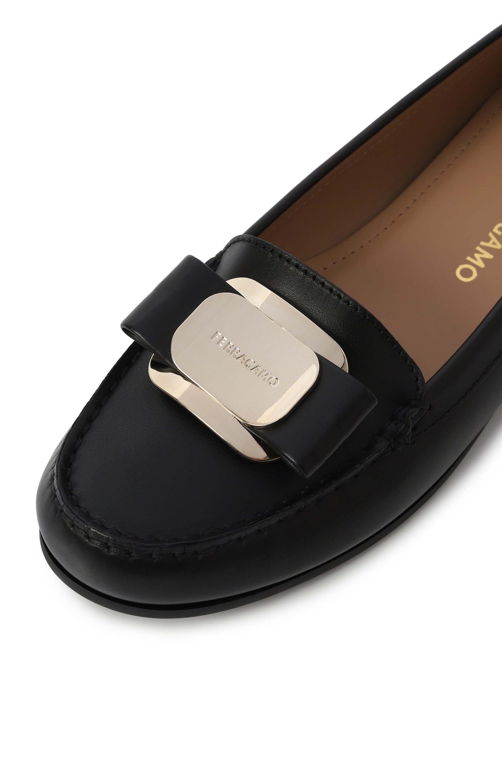 Кожаные лоферы new vara FERRAGAMO, арт. 01K066/782471, фото 7