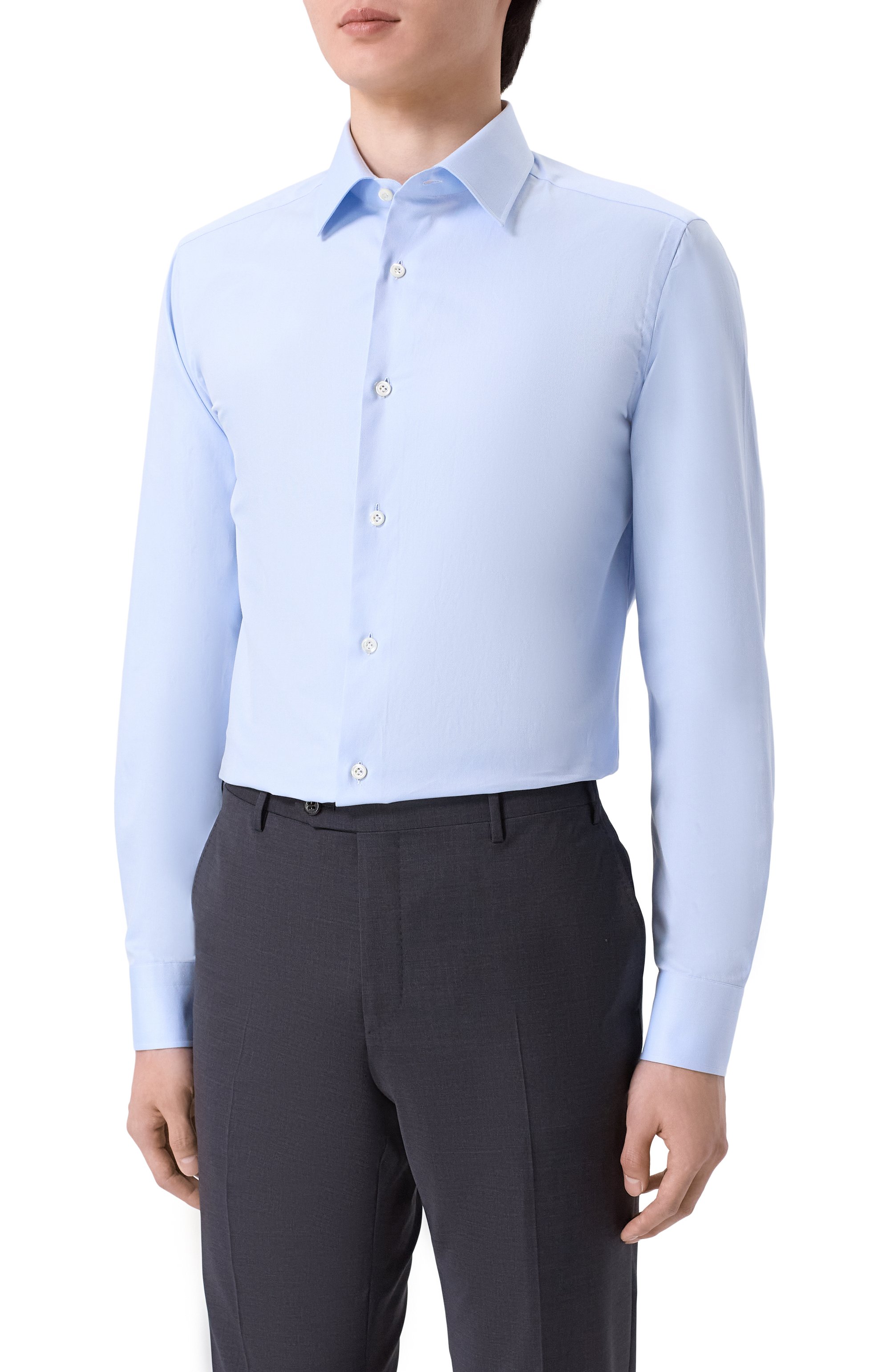 Хлопковая сорочка GIAMPAOLO, арт. 608/TS44223, фото 3