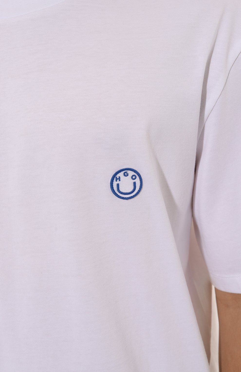 Хлопковая футболка HUGO BLUE, арт. 50519984, фото 5