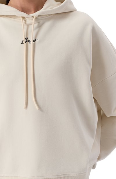 Хлопковое худи BOSS ORANGE, арт. 50547572, фото 5